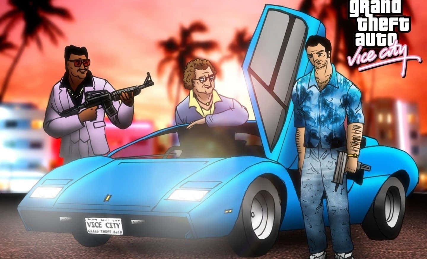 Gta Vc Tommy Vercetti Ken Rosenberg Background