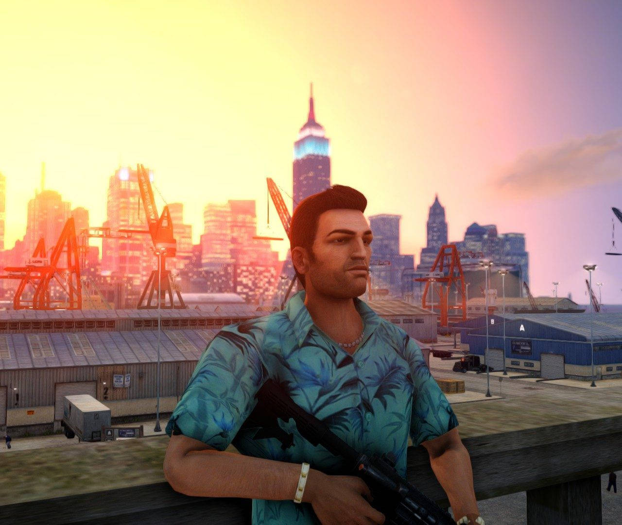 Gta Vice City Main Protagonist Tommy Background