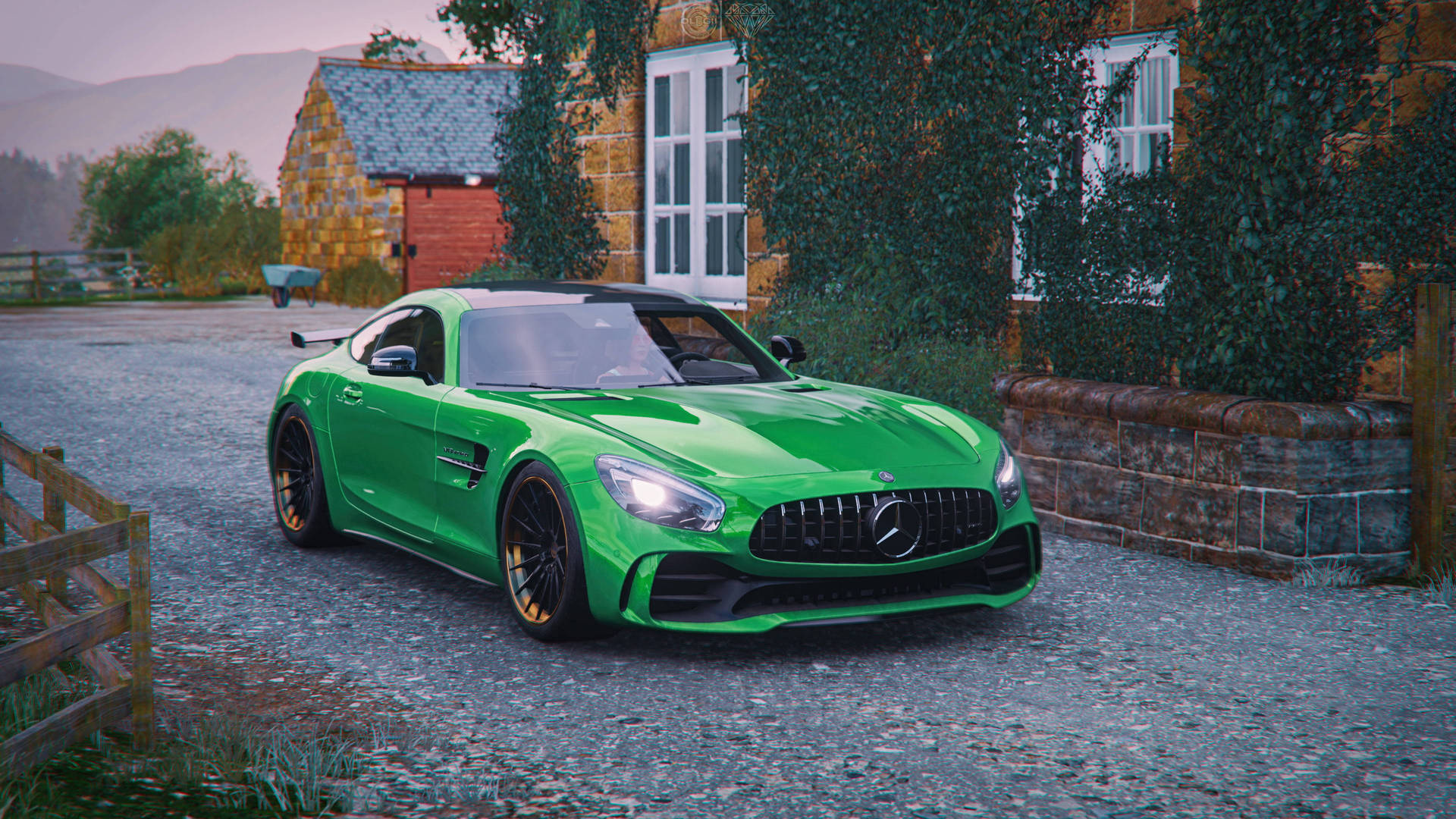 Gtr Green Monster From Forza 4 Background