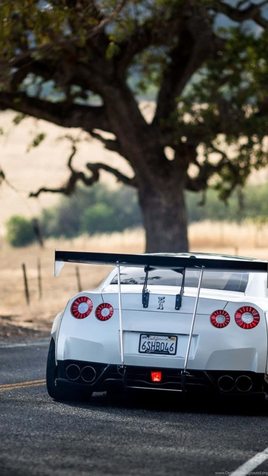 Gtr R35 Sports Car Background