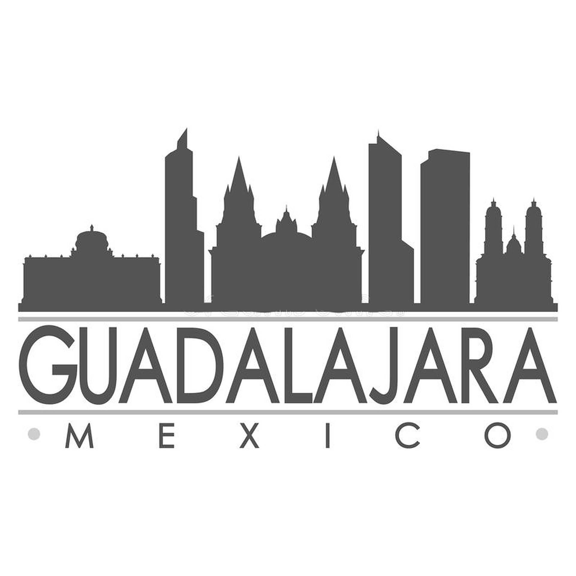 Guadalajara City Shadow Background