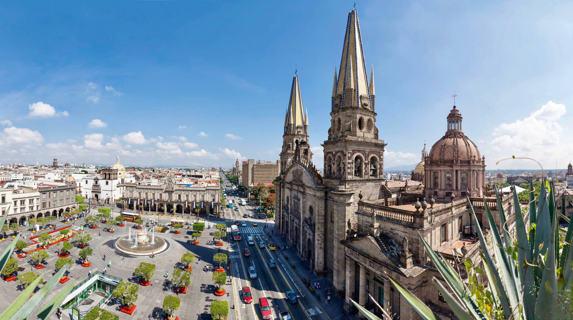 Guadalajara Grand Cathedral Background