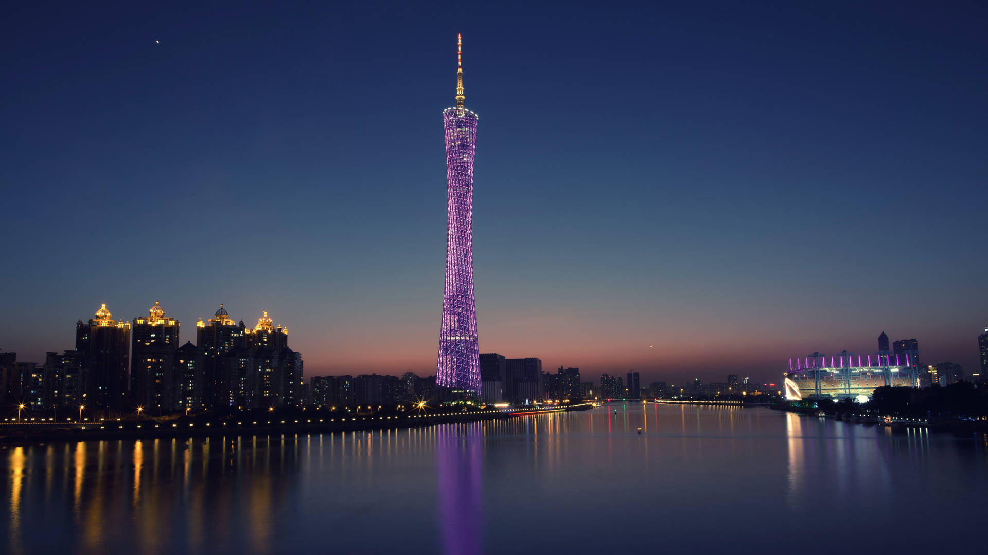 Guangzhou Canton Tower Background