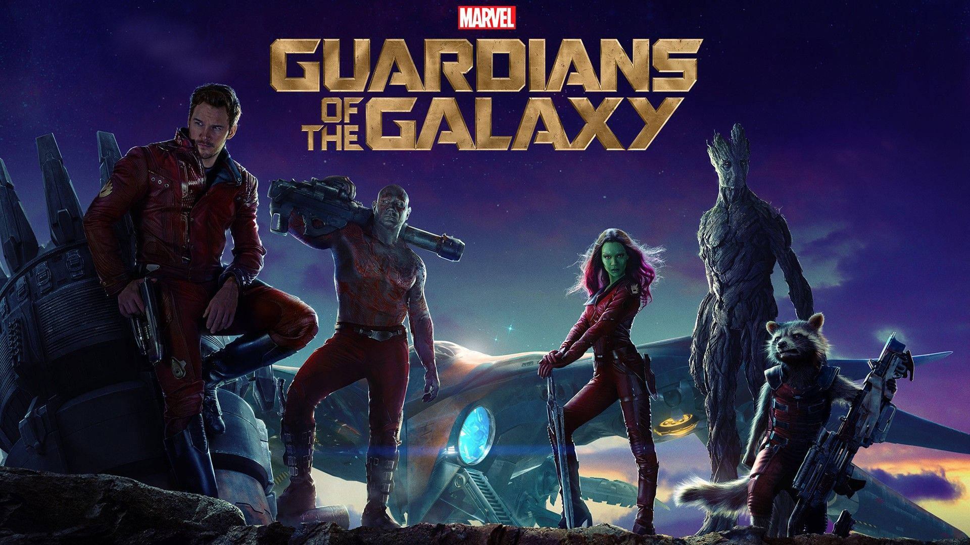 Guardians Of The Galaxy Hd Desktop Background