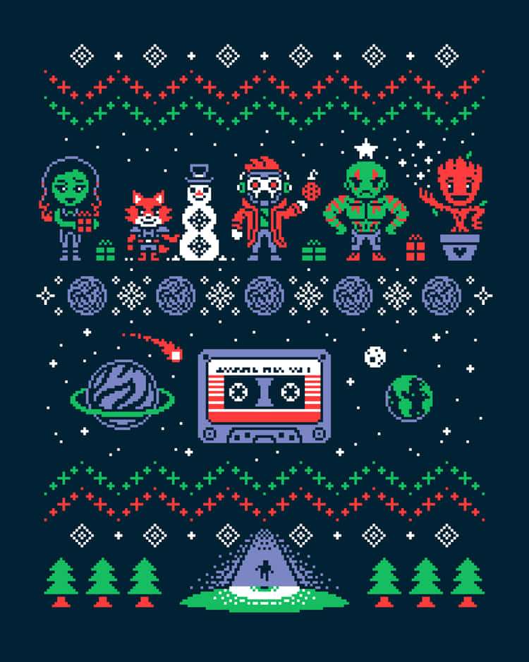 Guardians Of The Galaxy Sweater Background