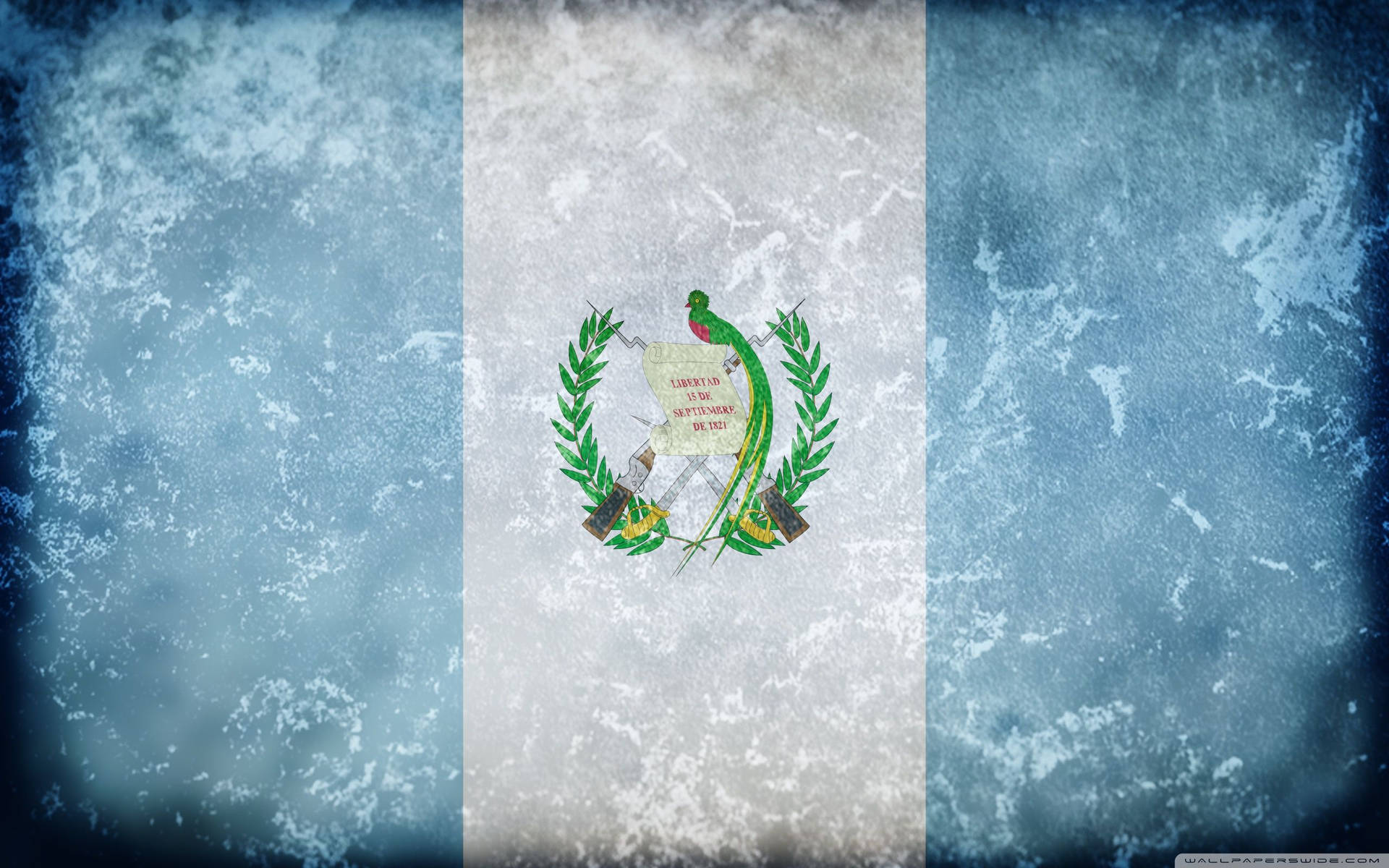 Guatemala Dirty Flag