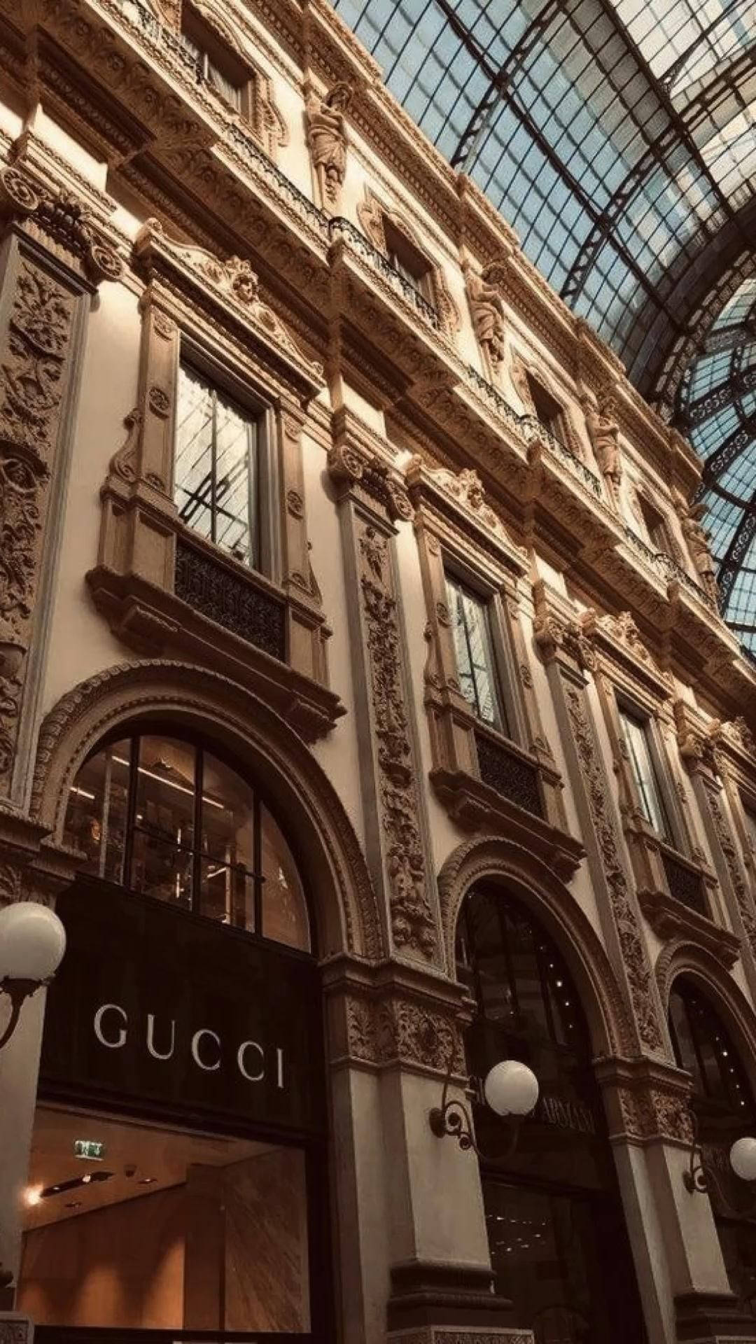Gucci Building Beige Aesthetic