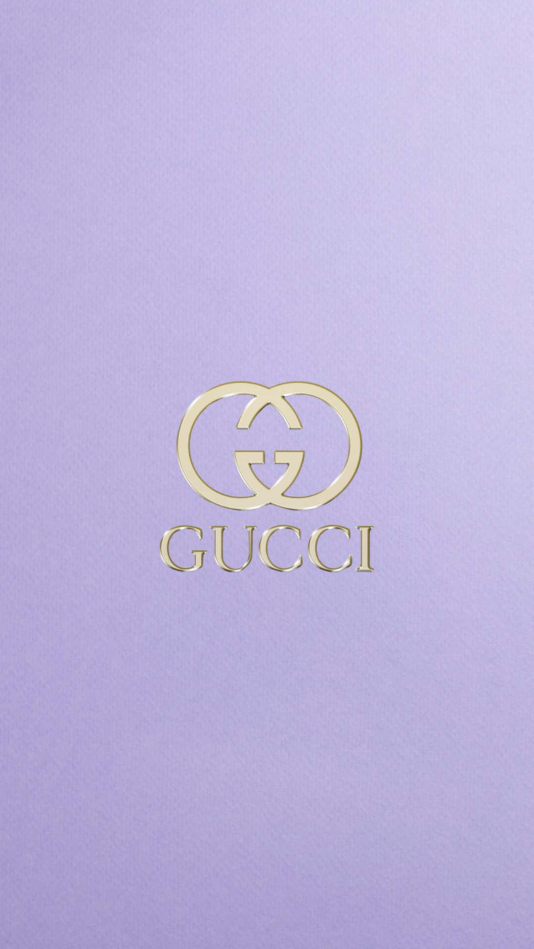 Gucci Logo On A Purple Background Background
