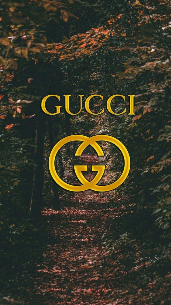 Gucci Logo Wood Luxury Brand