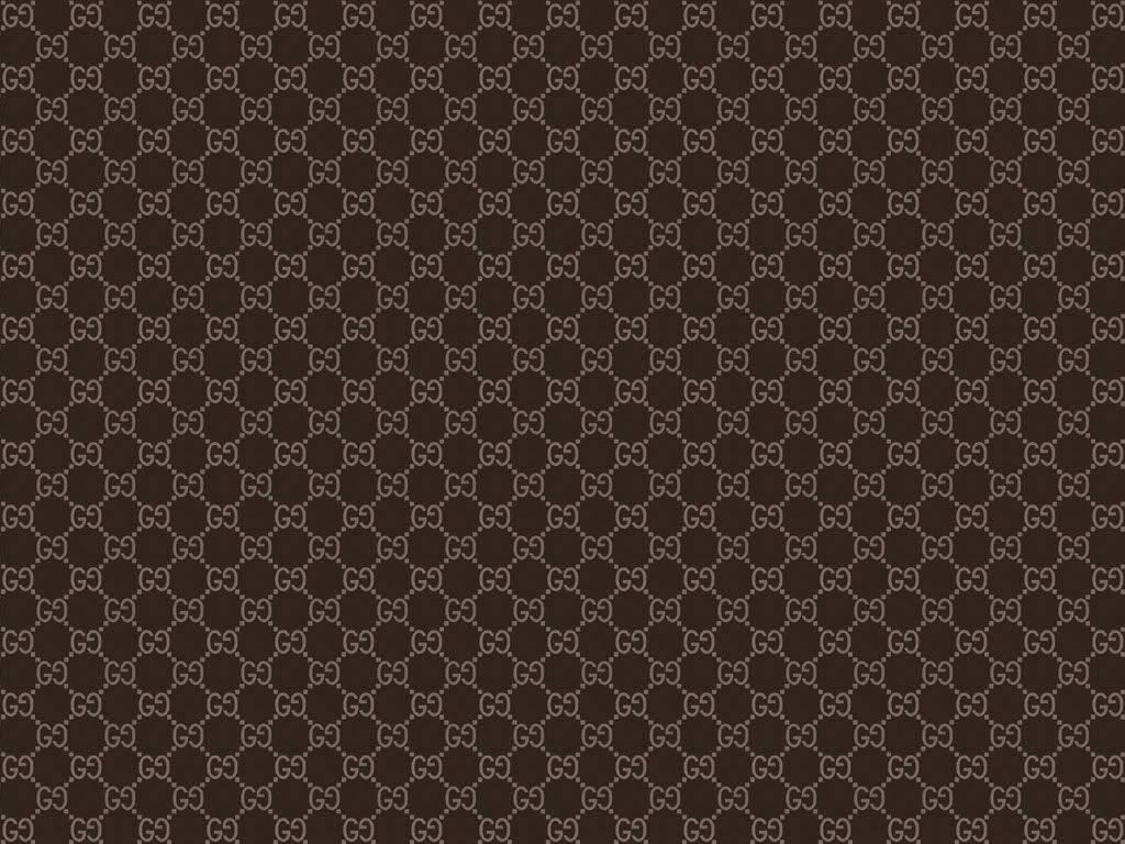 Guccissi Wallpaper In Brown Background