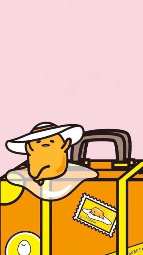 Gudetama Get's Technologically Savvy Background