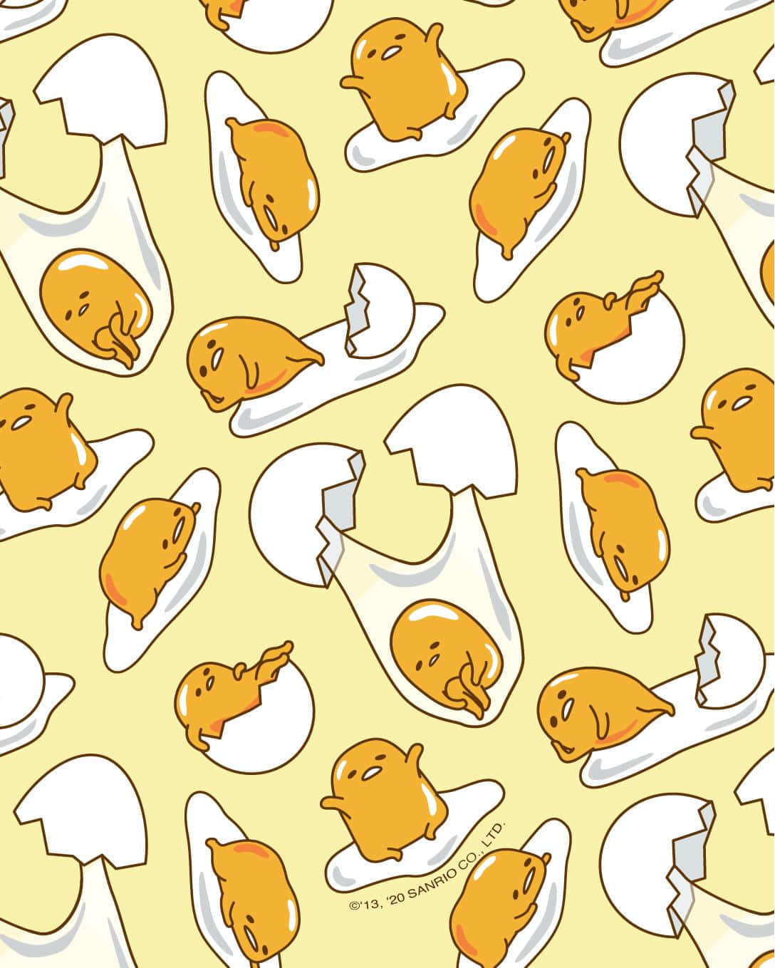 Gudetama Is Ready For You To Take Your Calls! Background