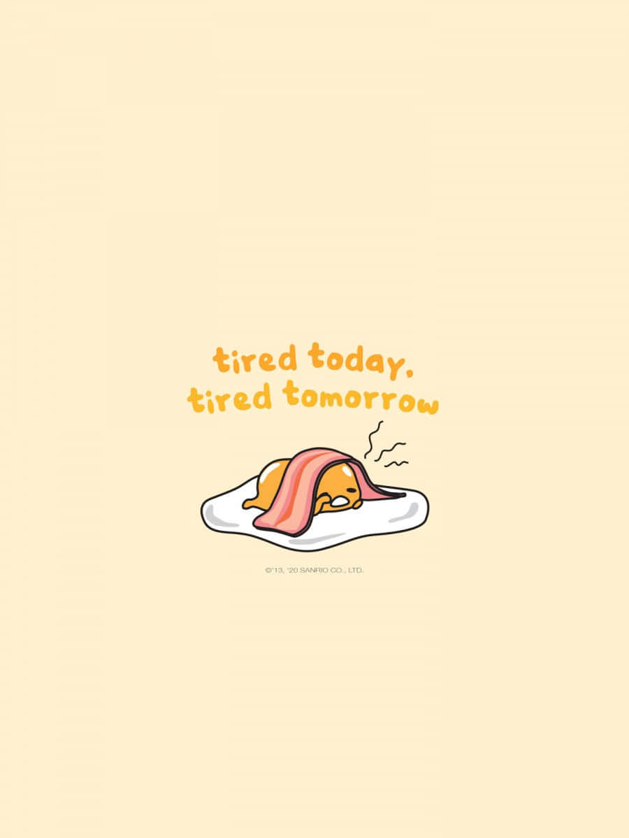 Gudetama Phone 900 X 1200 Background