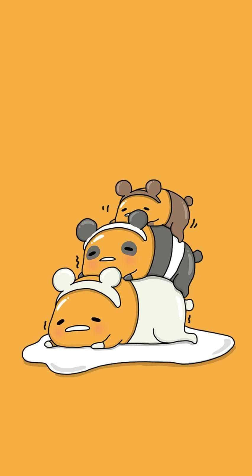 “gudetama Phone - Express Yourself With An Adorable Sanrio Friend” Background