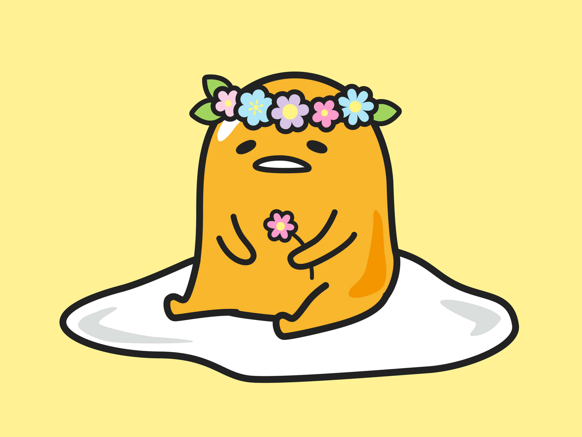 Gudetama Powers Up The Office With A New Computer Background