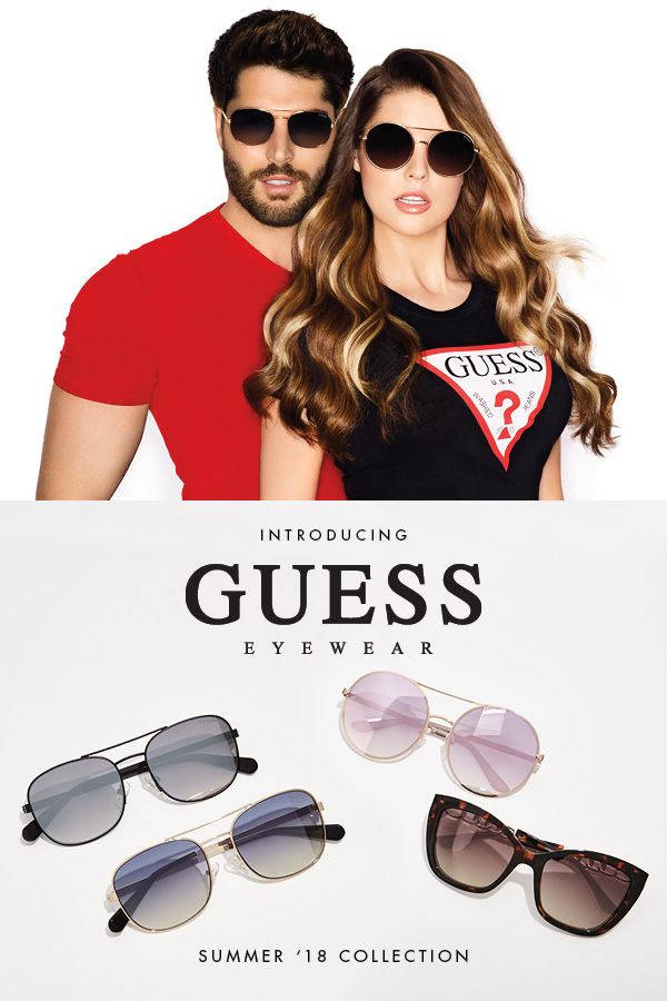 Guess Eyewear Summer 2018 Collection Background