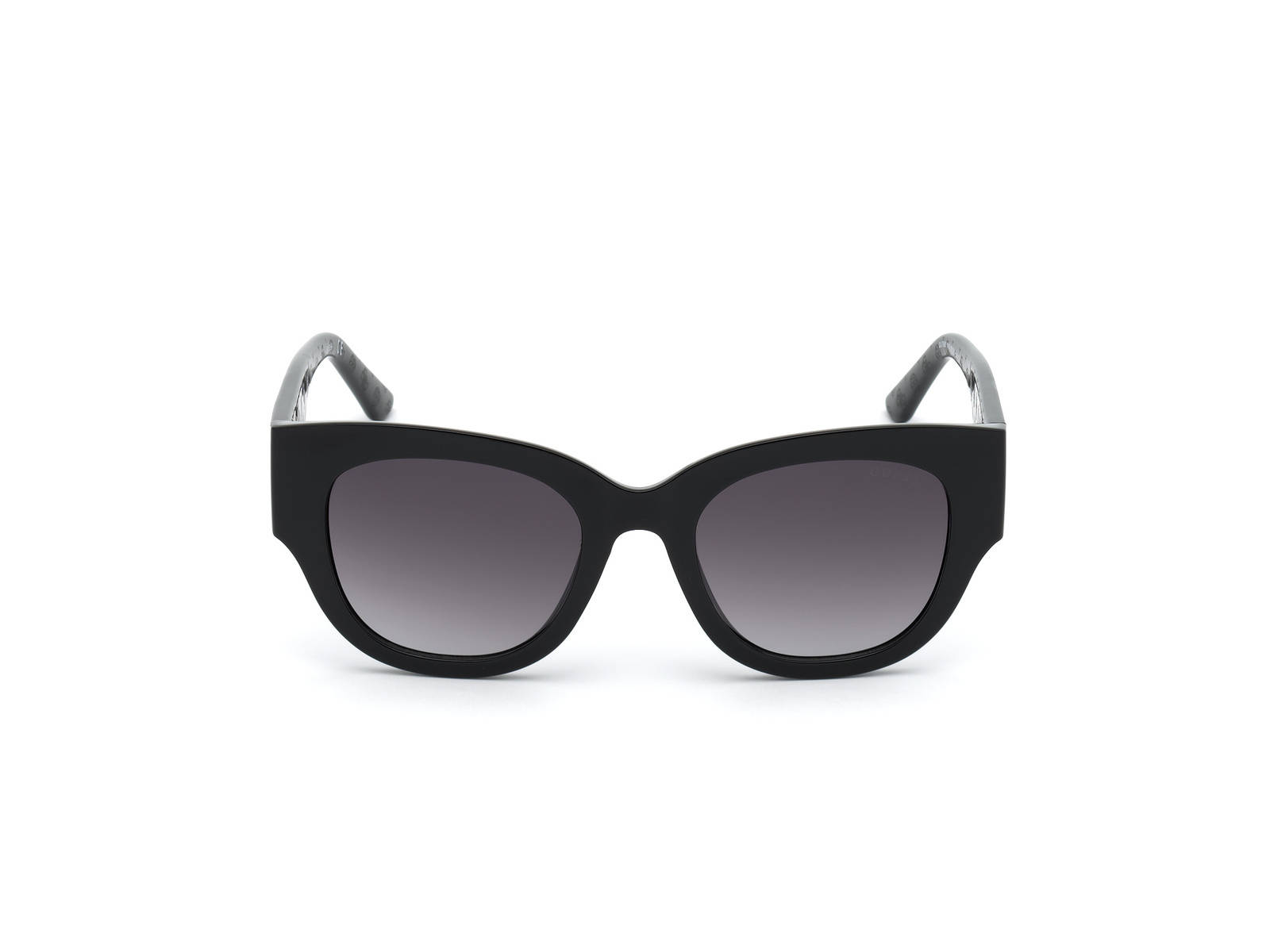 Guess Shiny Black Sunglasses Gu7680 Background