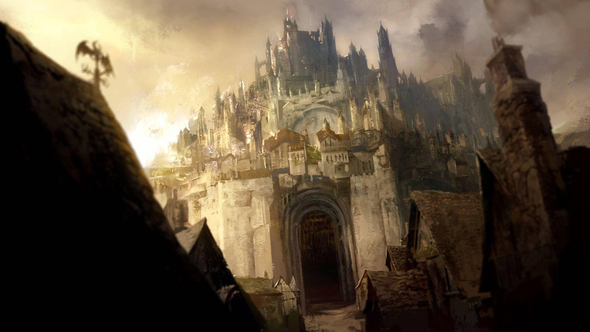 Guild Wars 2 Castle Background