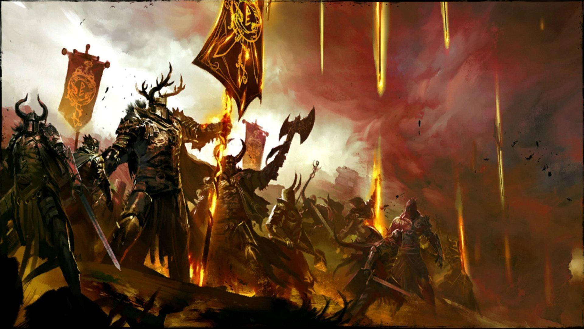 Guild Wars 2 Centaur Warriors Background