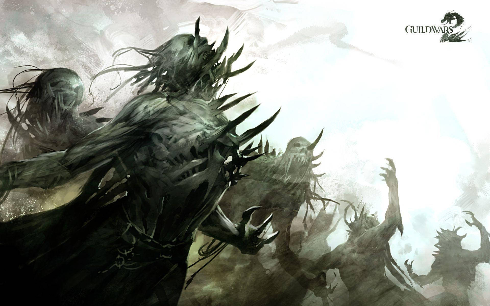 Guild Wars 2 Grawl Monsters Background