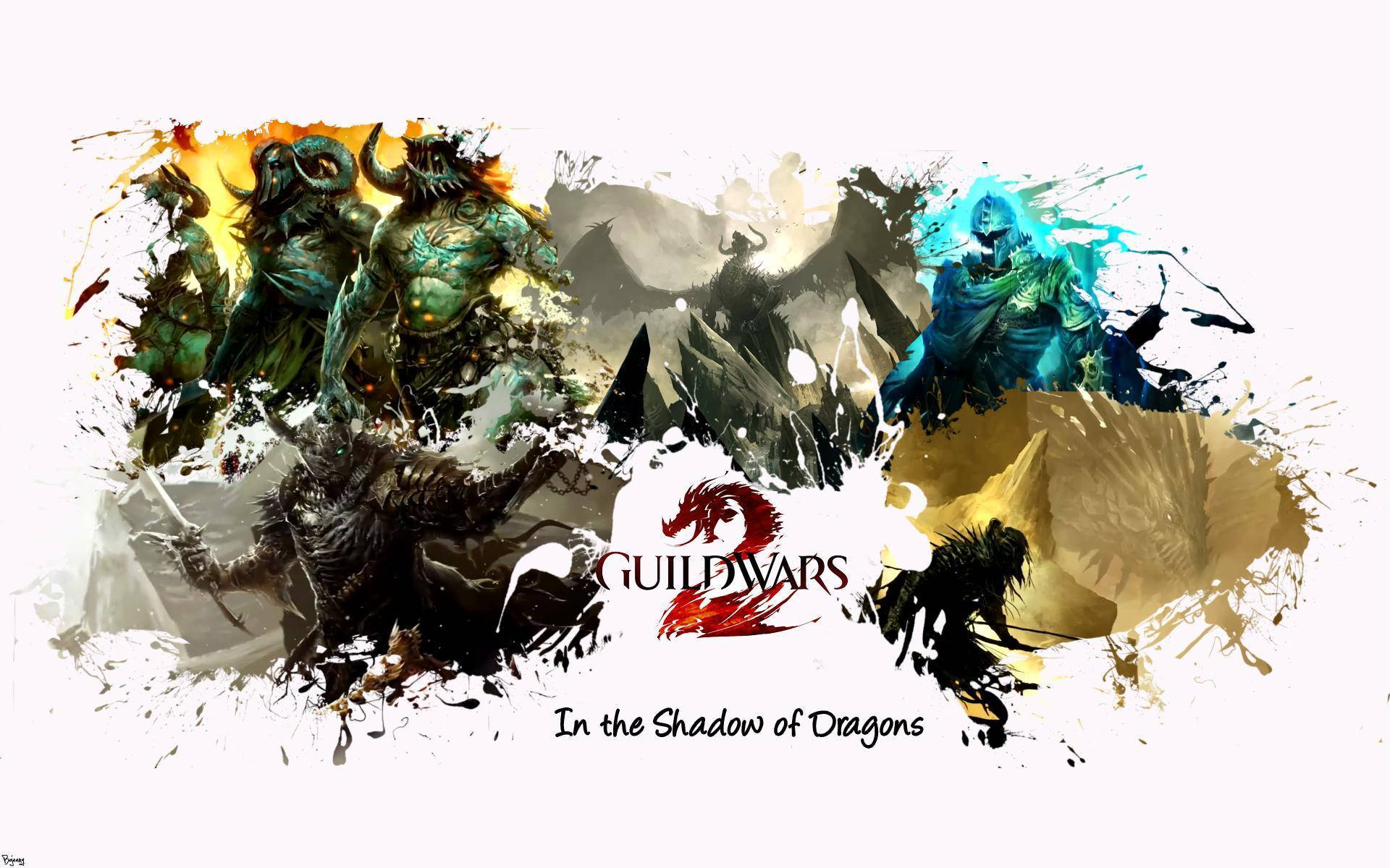 Guild Wars 2 Logo Background