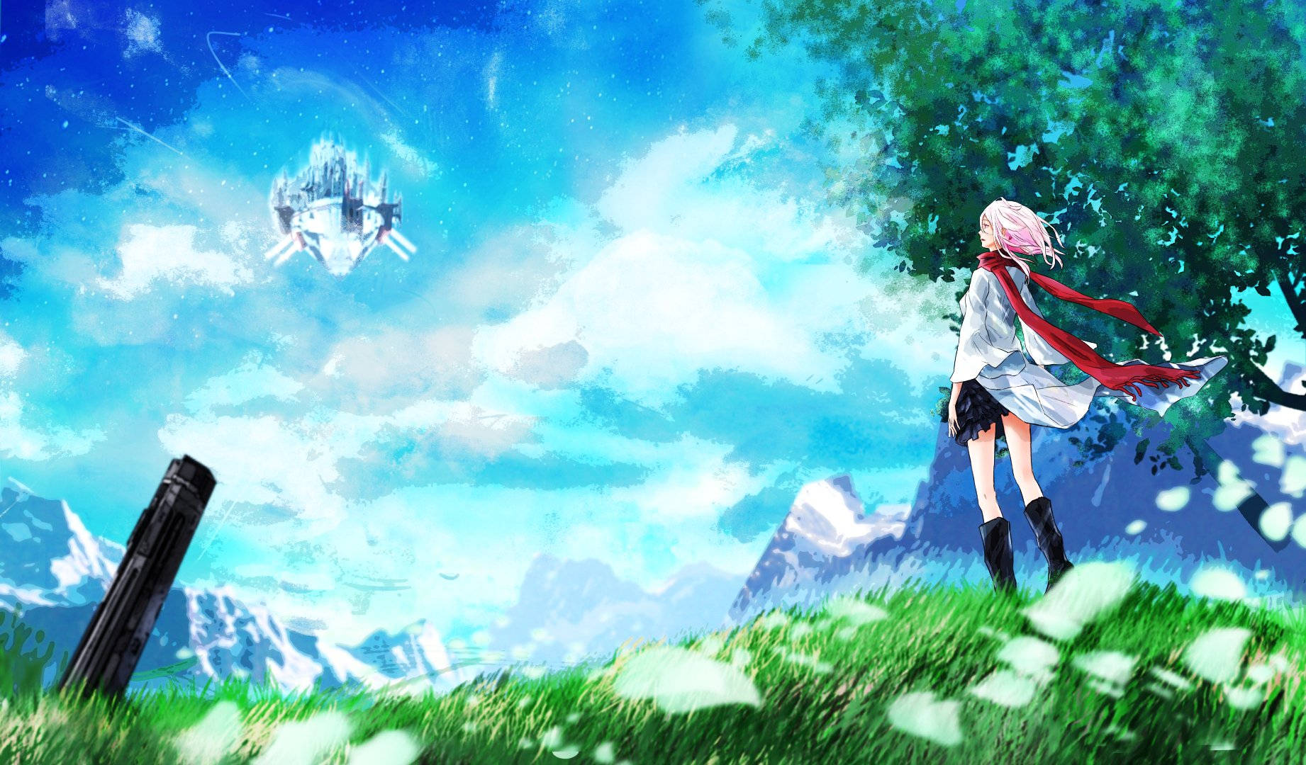 Guilty Crown Forest View Background