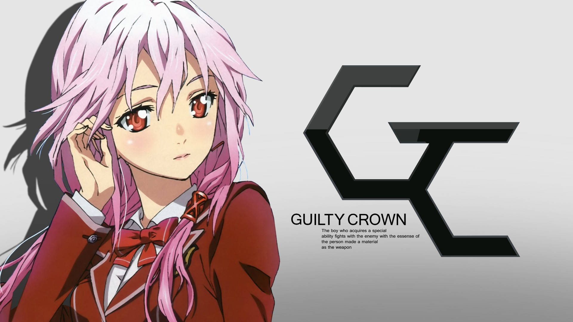 Guilty Crown School Girl Inori Background