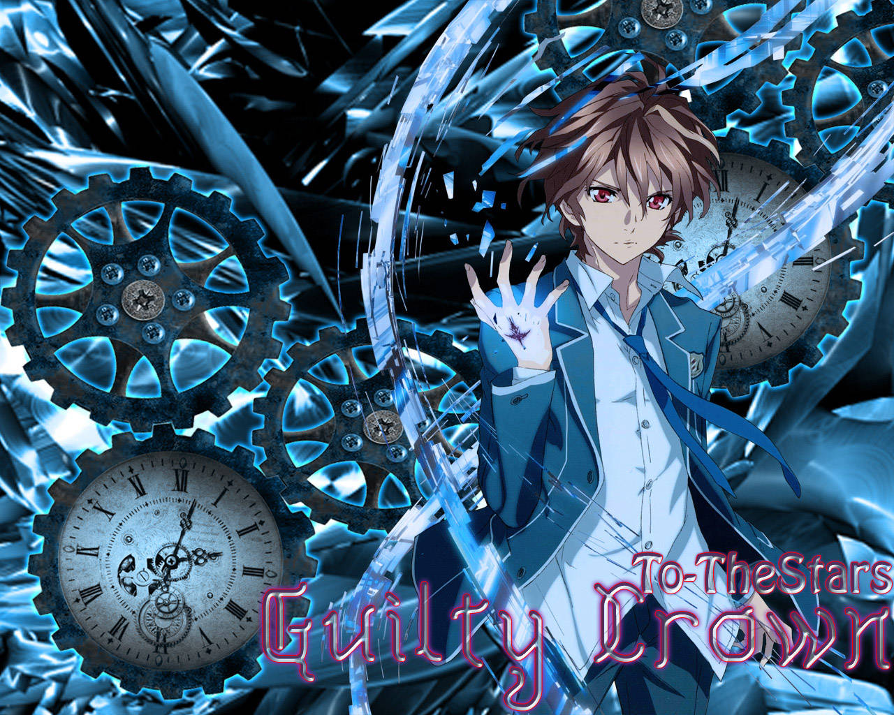 Guilty Crown To The Stars Background