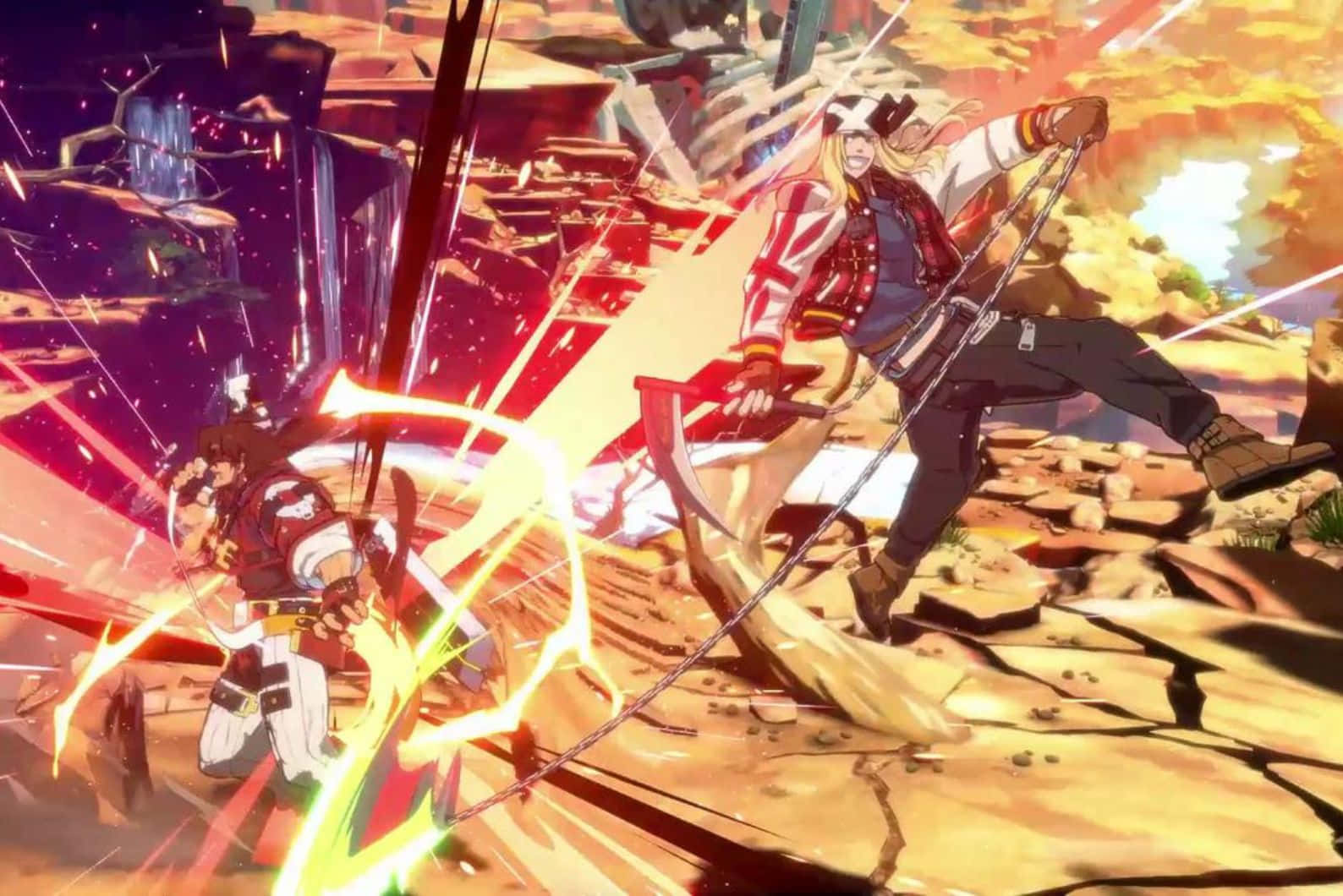 Guilty Gear Epic Battle Background