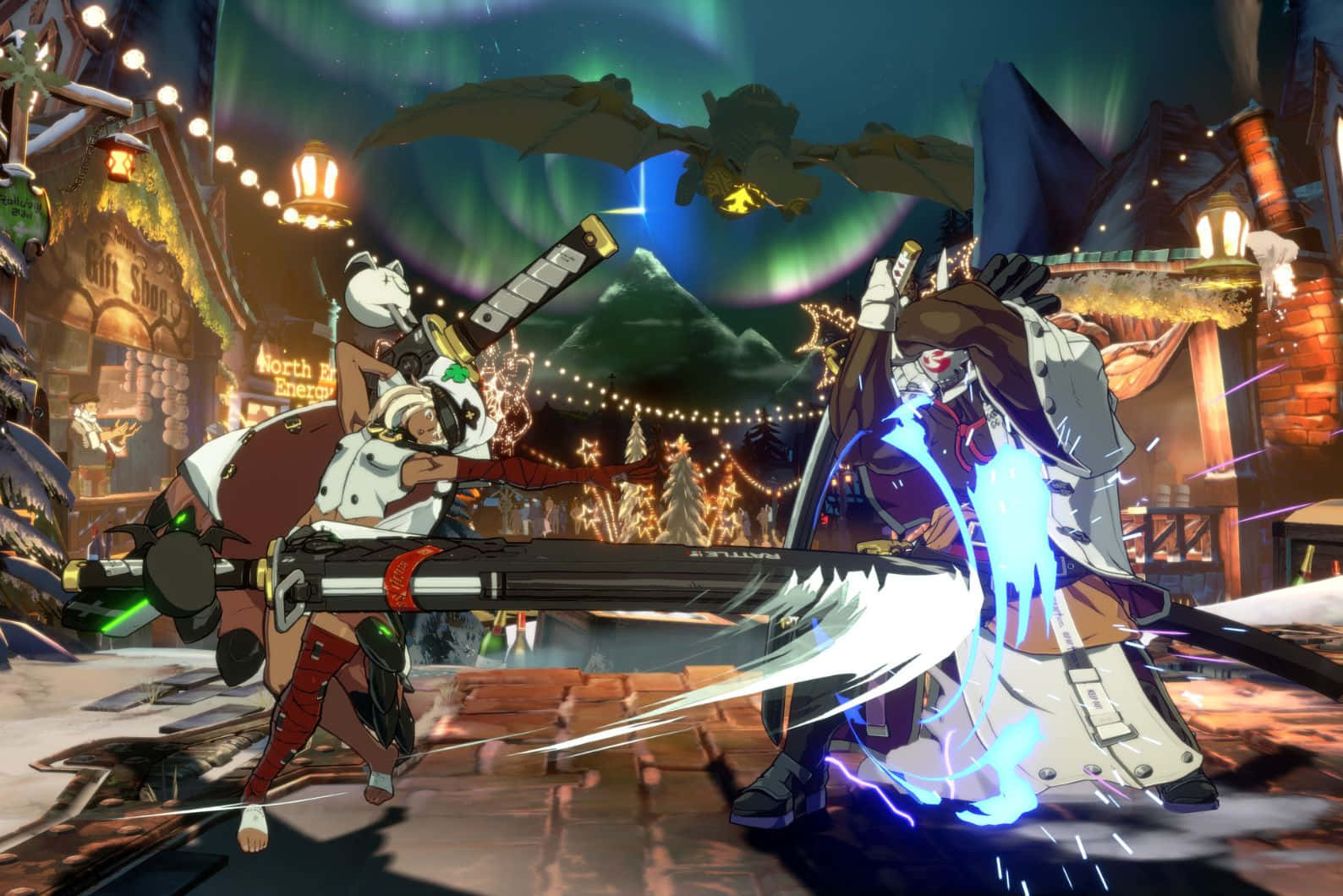 Guilty Gear Strive Action Scene Background