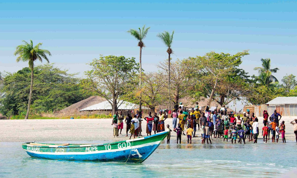 Guinea Bissau Fishing Boat