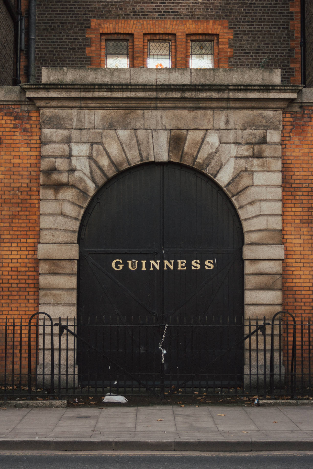 Guinness Storehouse St James Gate Brewery Entrance Background