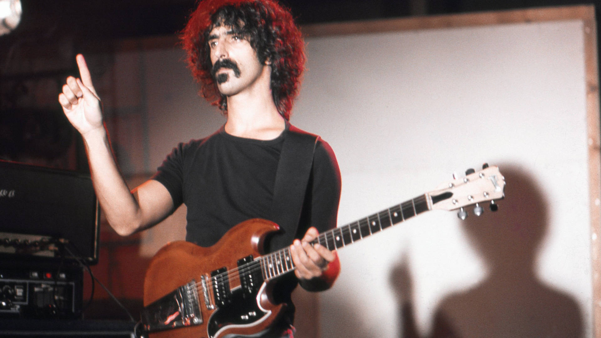 Guitarist Frank Zappa Background
