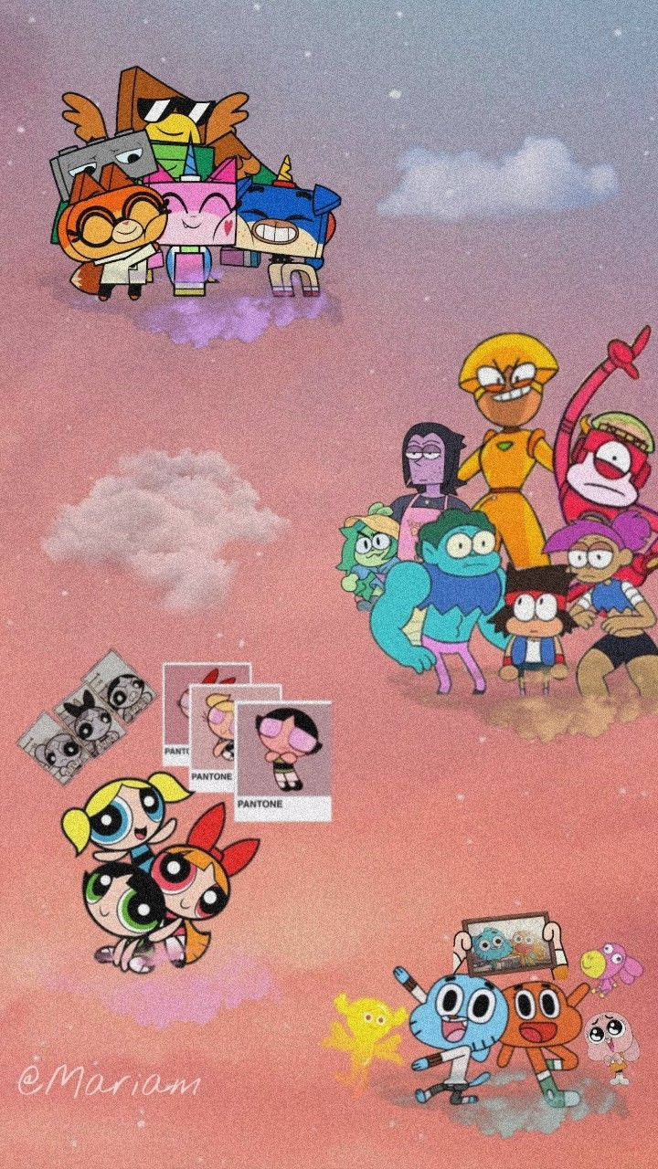 Gumball Cartoon Network Aesthetic Background