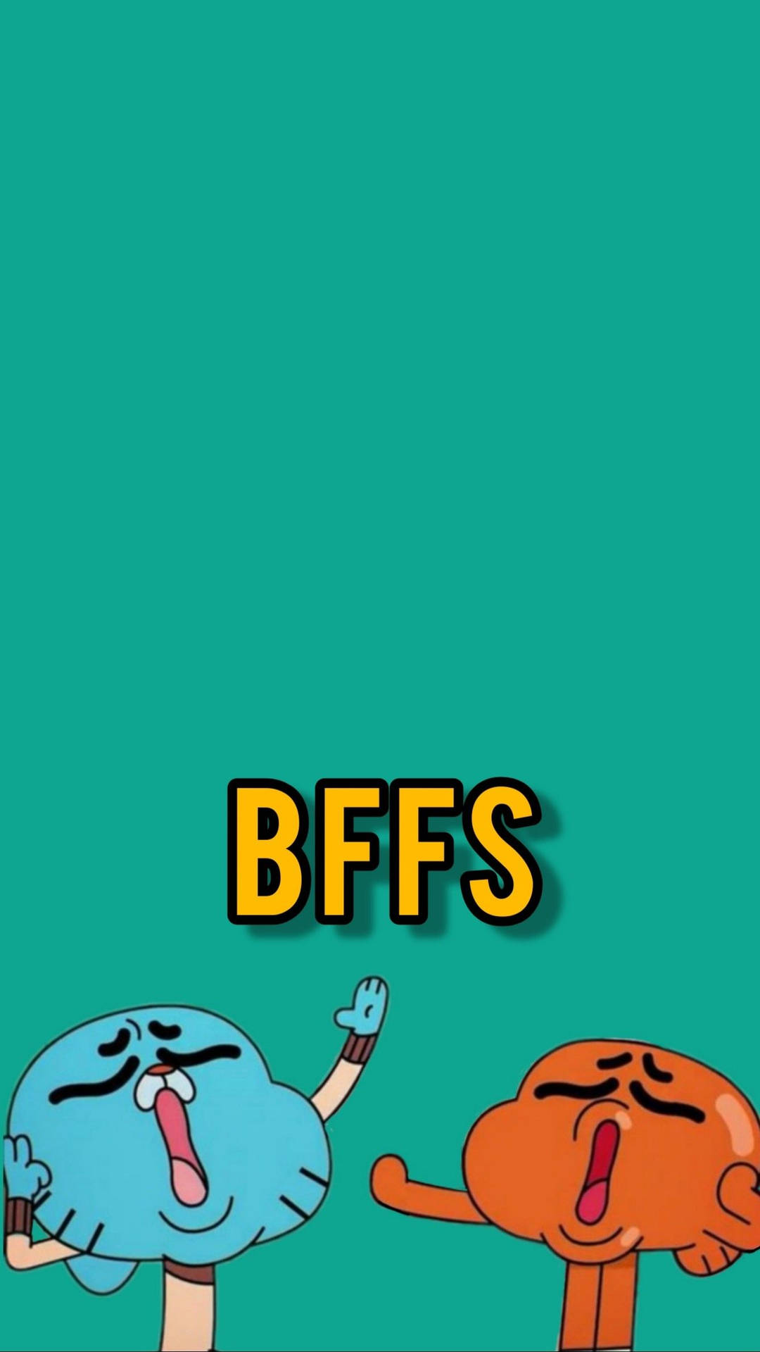 Gumball Darwin Bffs Aesthetic Background