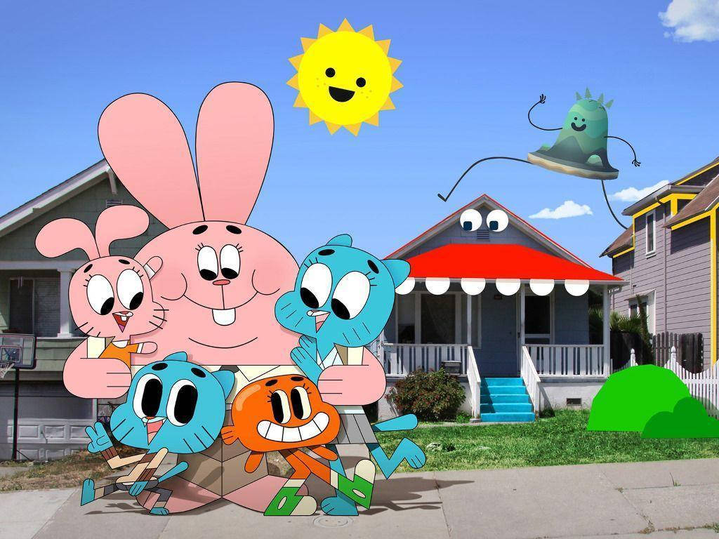 Gumball Happy Family Background