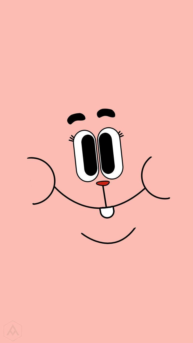 Gumball Pink Richard Background