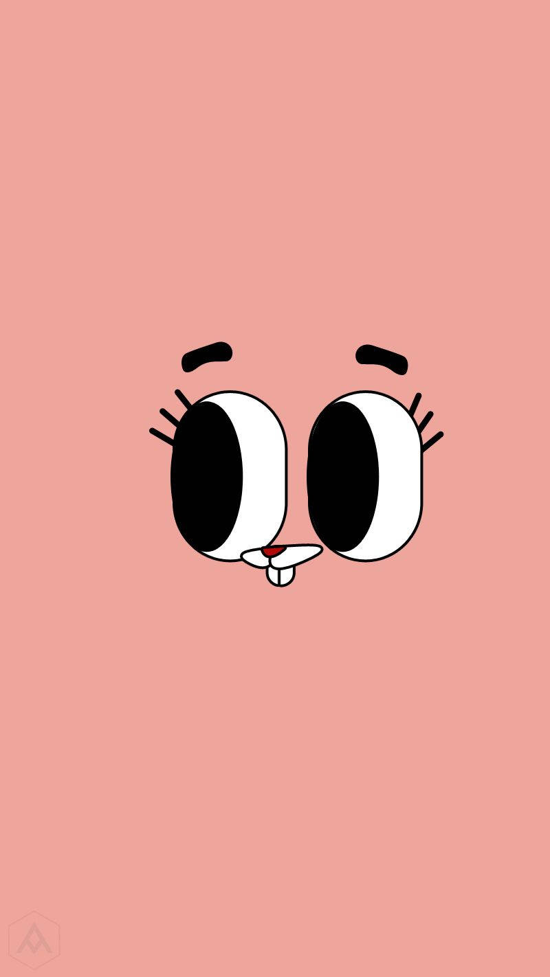 Gumball Richard Face Background