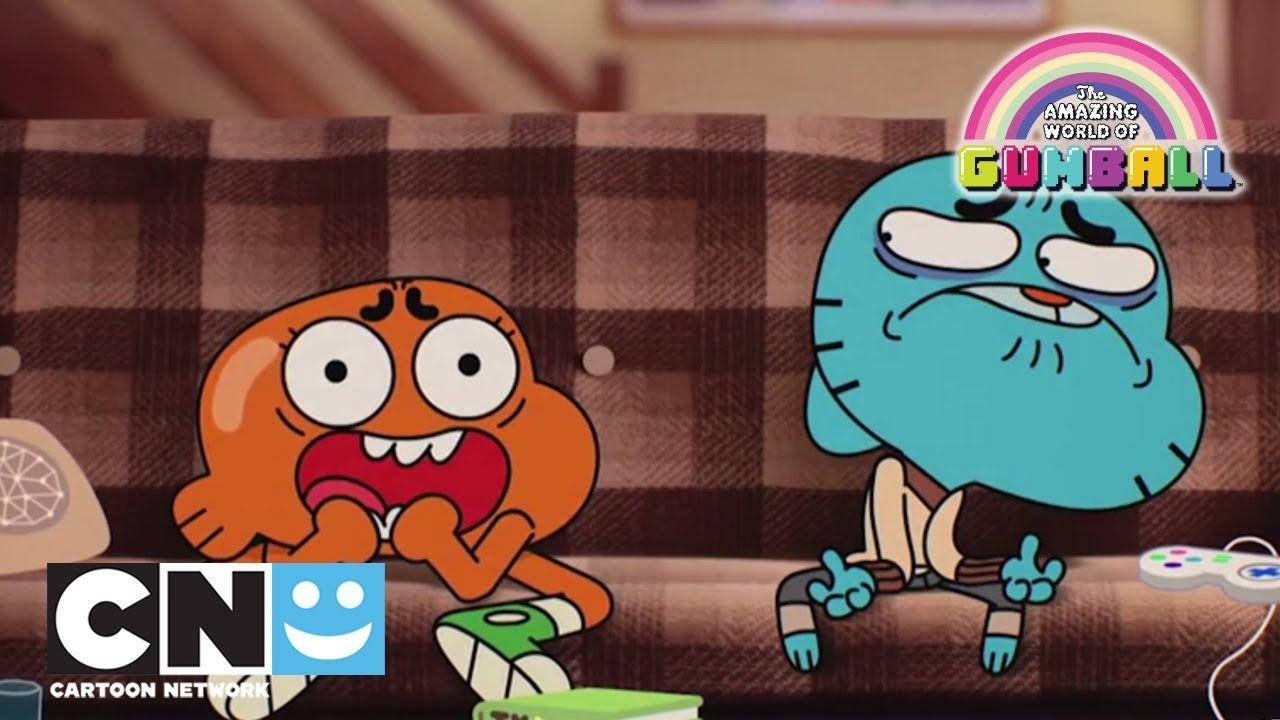 Gumball Scared Darwin Background