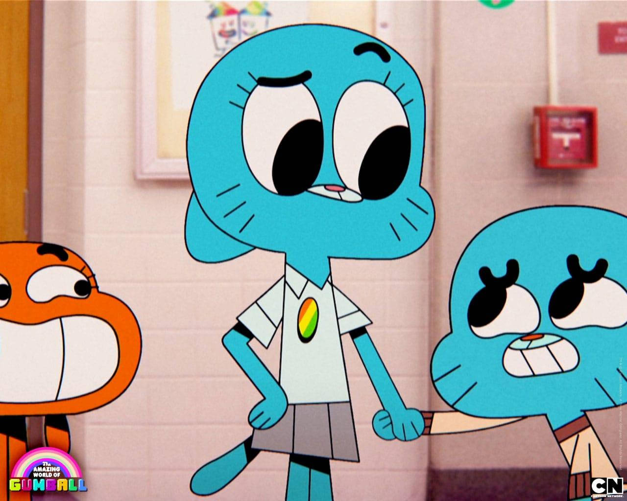Gumball Scolded By Nicole
