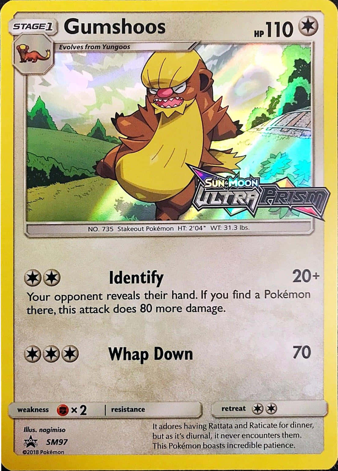 Gumshoos Whap Down Ultra Prism
