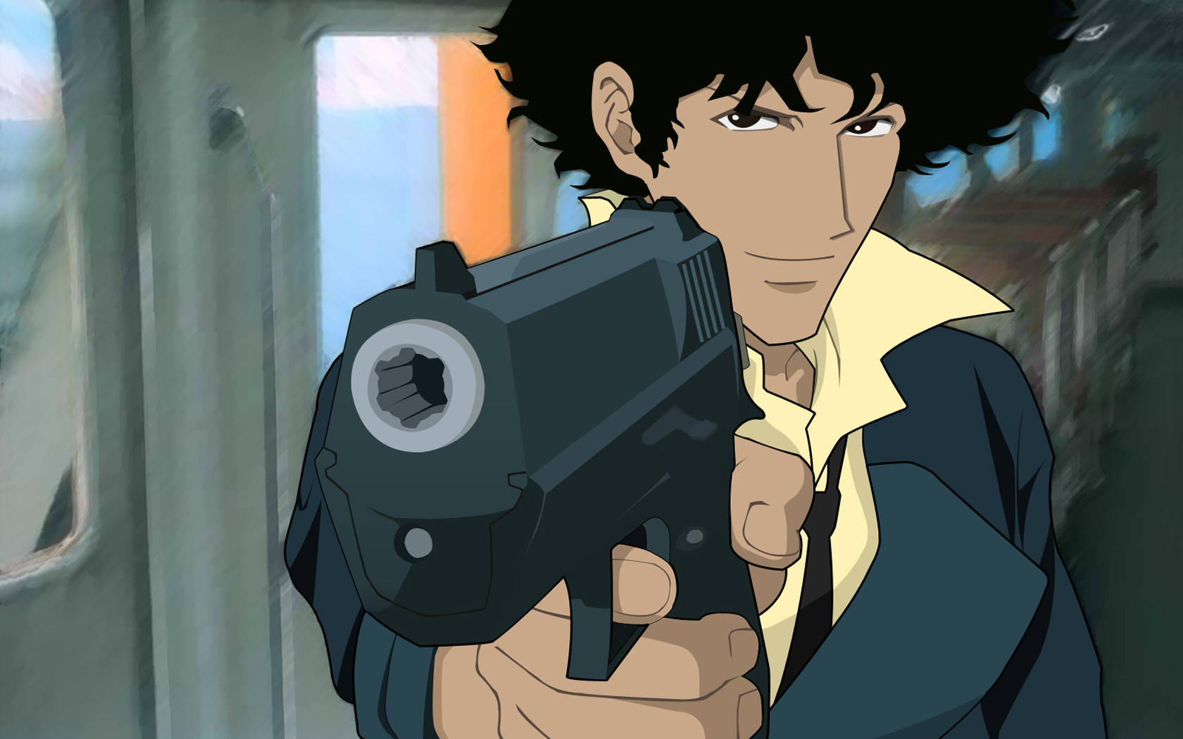 Gun Cowboy Bebop Desktop Background