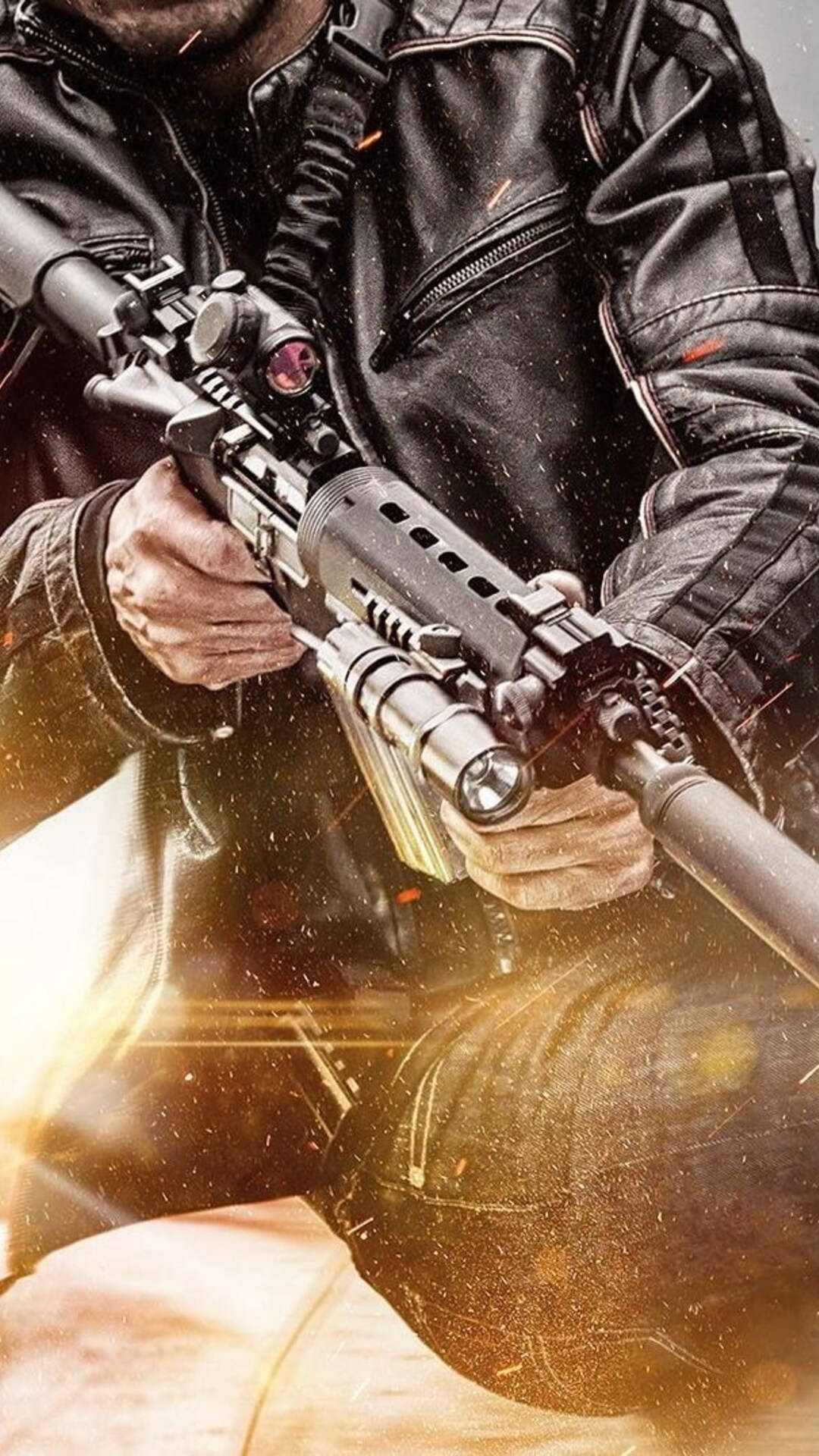 Gun In Battlefield 4 Phone Background