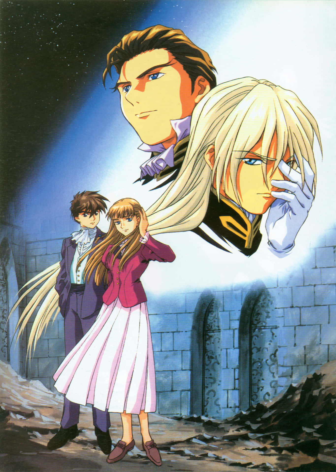 Gundam Wing Characters Artwork