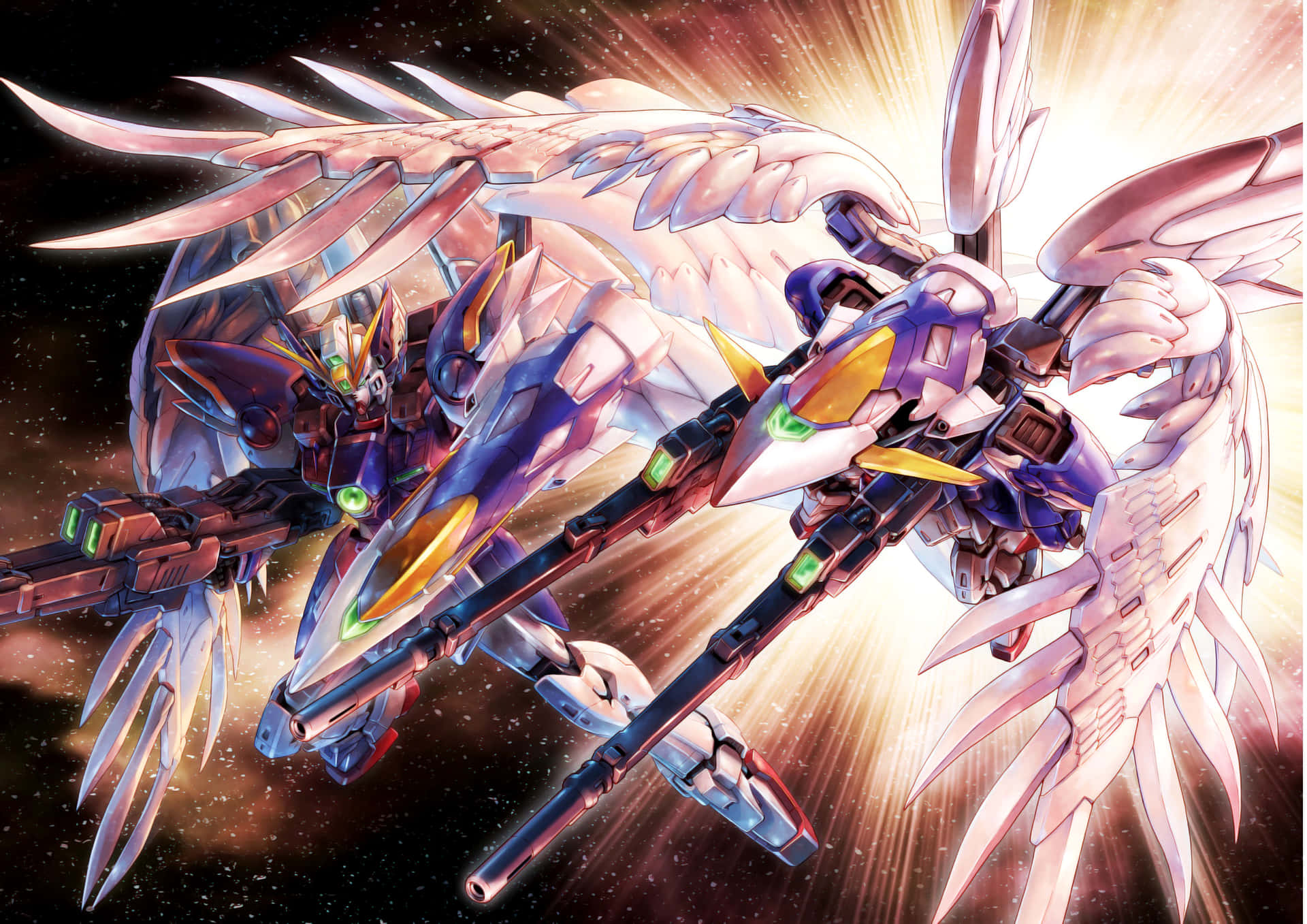 Gundam Wing: Join The Fight For The Future Of Humanity! Background