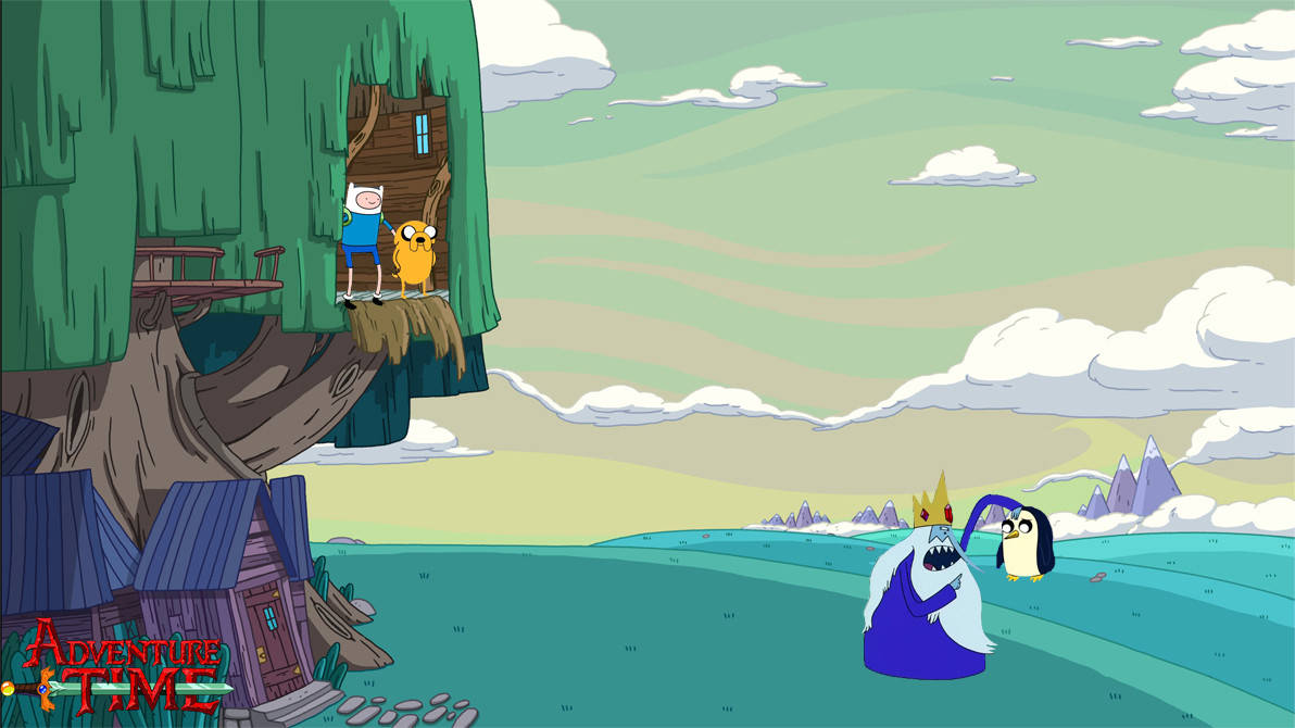 Gunter Adventure Time Carried Background