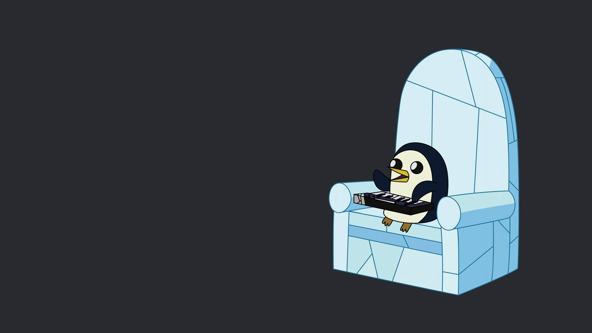 Gunter The Penguin Adventure Time Laptop