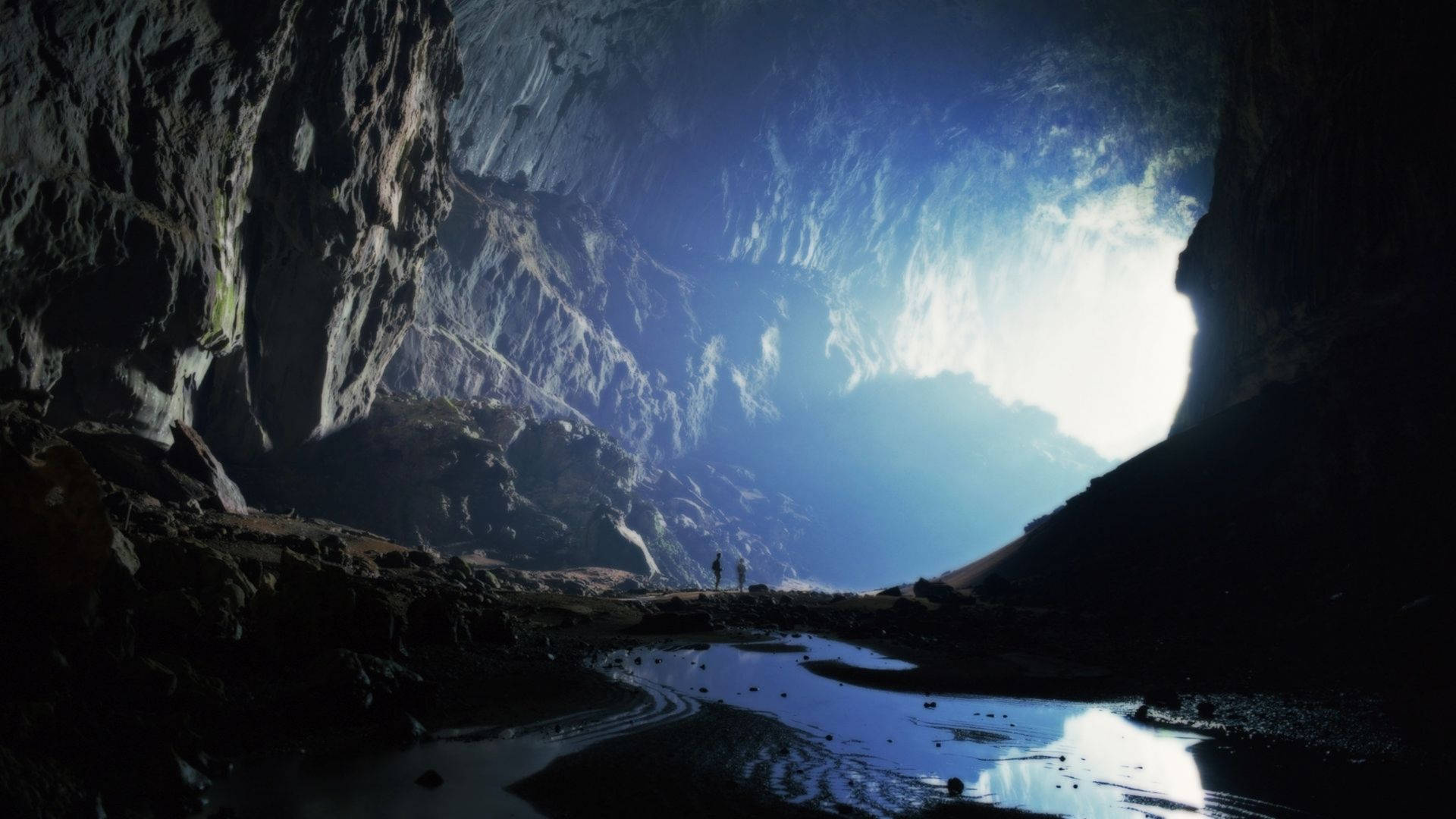 Gunung Mulu Cave Background