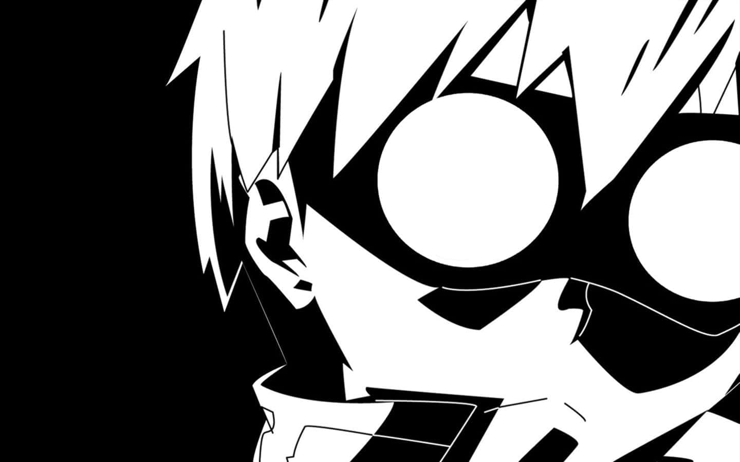 Gurren Lagann In Black And White Anime Pfp