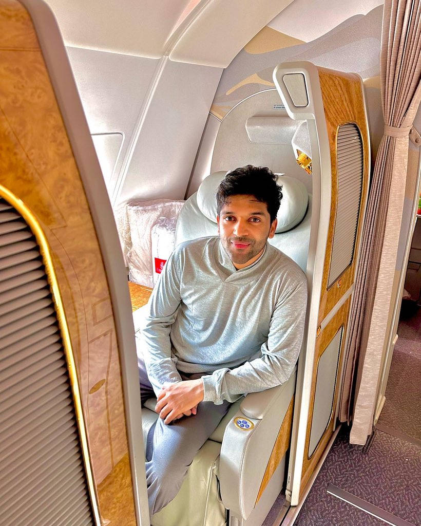 Guru Randhawa Airplane Seat